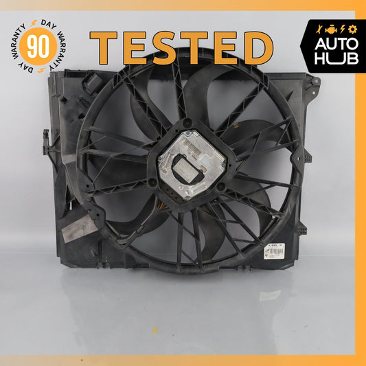 06-13 BMW E88 128i 328i 3.0L N52 Radiator Cooling Fan Motor OEM - photo 1