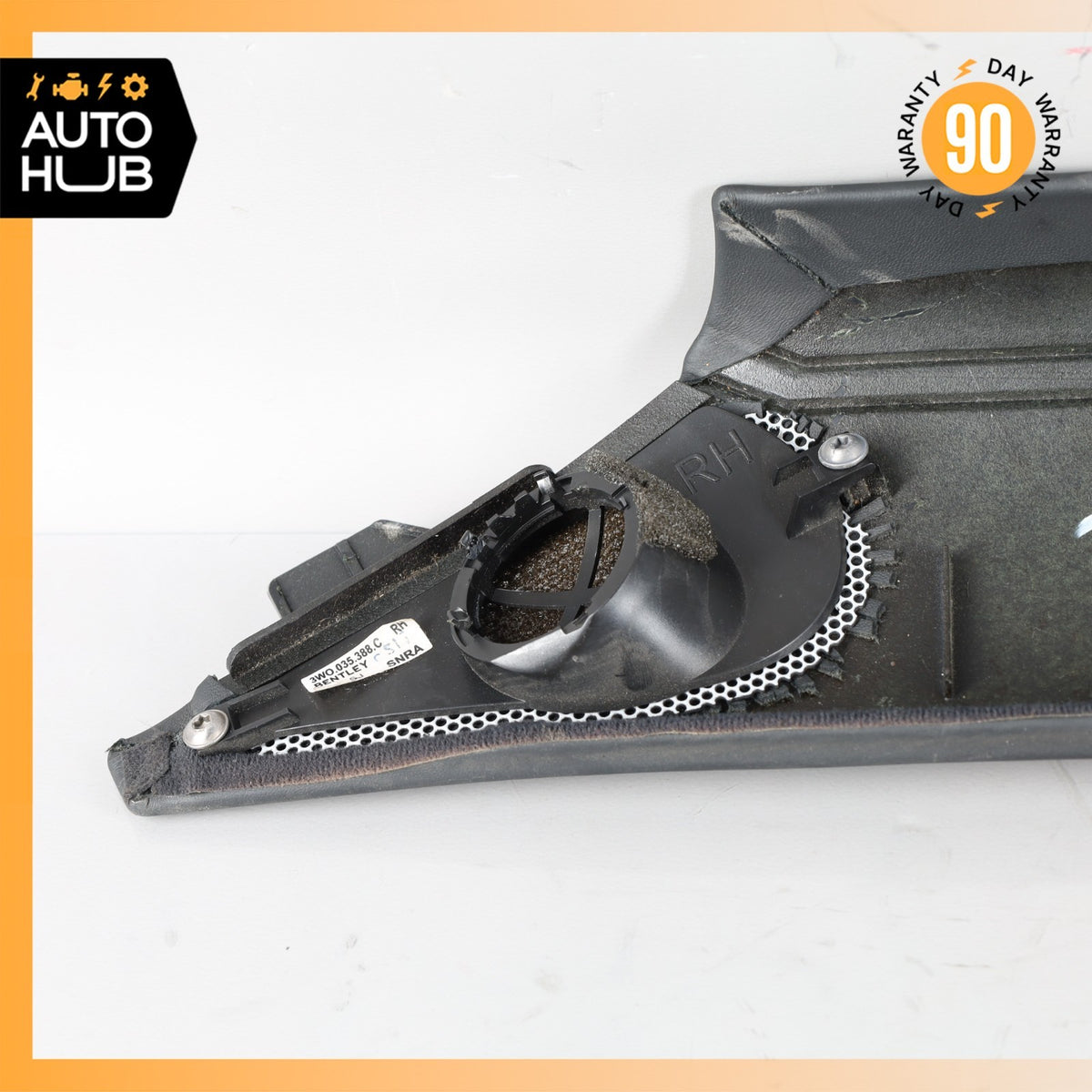 03-10 Bentley Continental GT Front Right Side Interior Trim Panel A Pillar OEM - photo 7