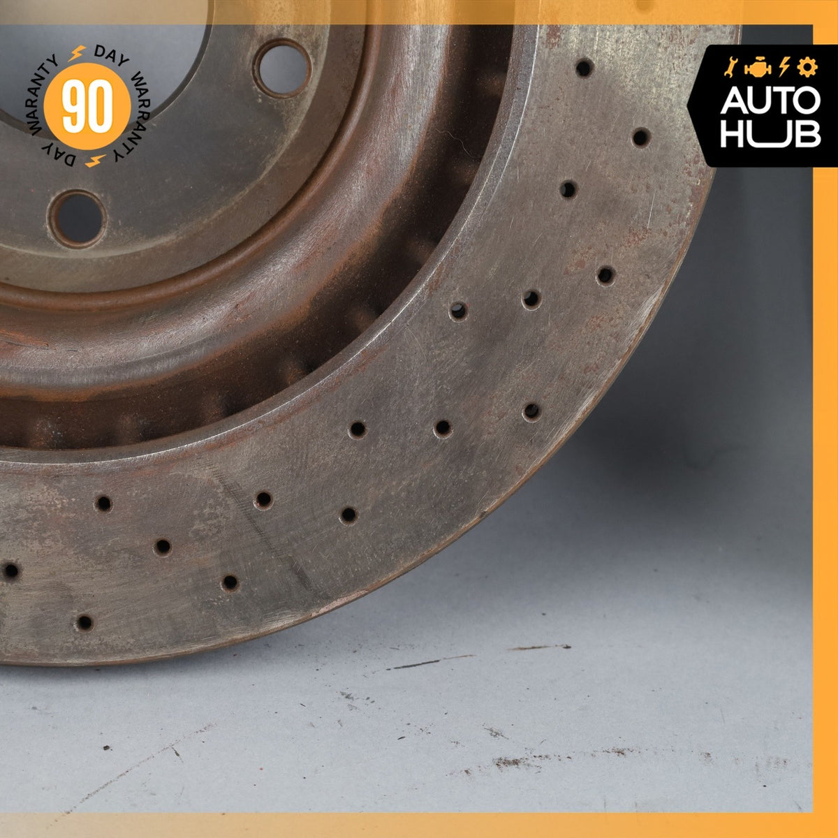 00-04 Aston Martin DB7 Front Brake Rotors Disc Left & Right Set OEM 38k - photo 15