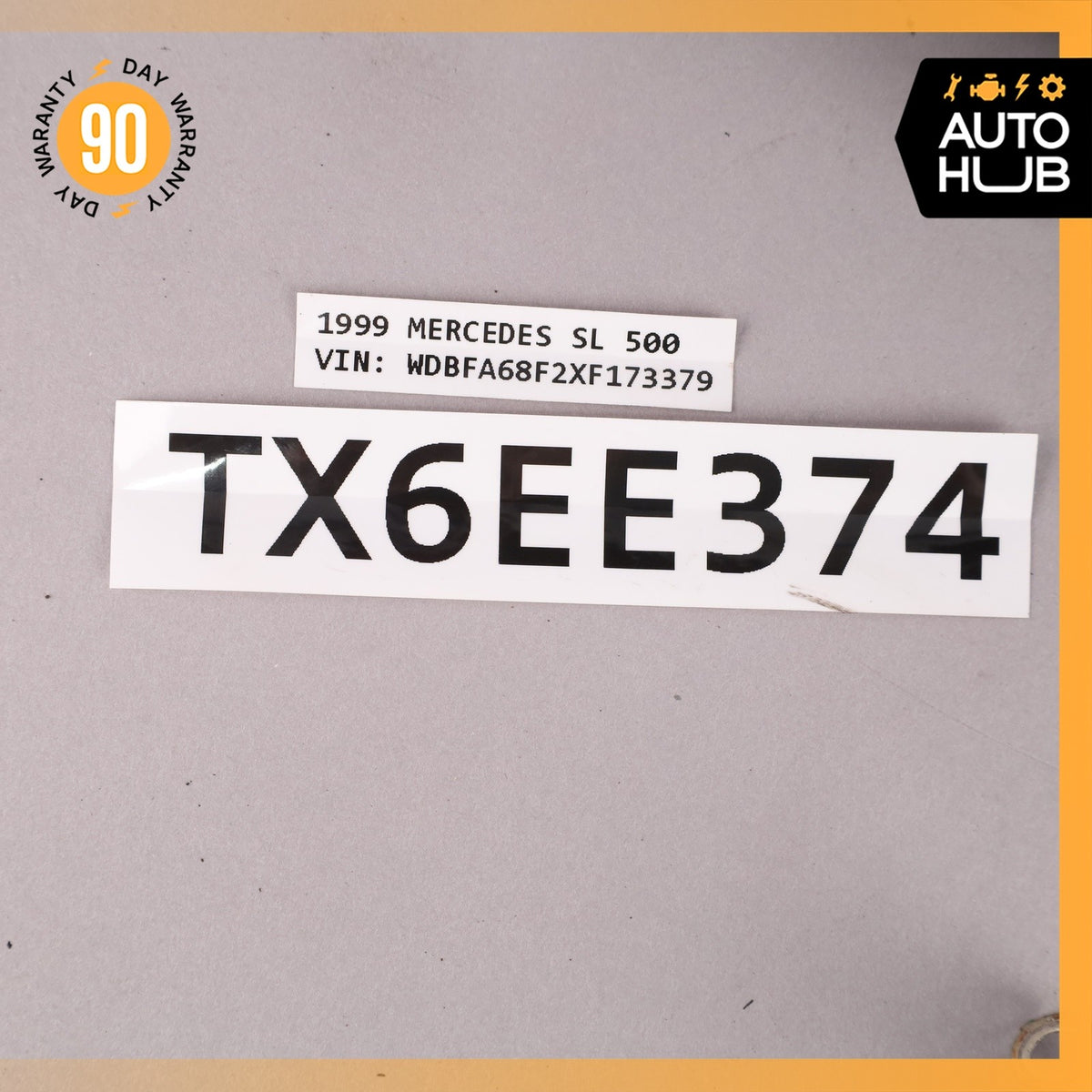 99-02 Mercedes R129 SL500 Engine Motor Cable Wire Wiring Harness 1295409433 OEM - photo 17