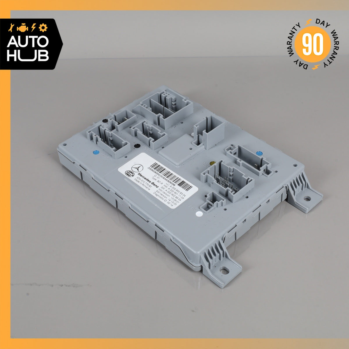 15-18 Mercedes W205 C300 C350e Rear Trunk SAM Control Module 2229009708 OEM - photo 2