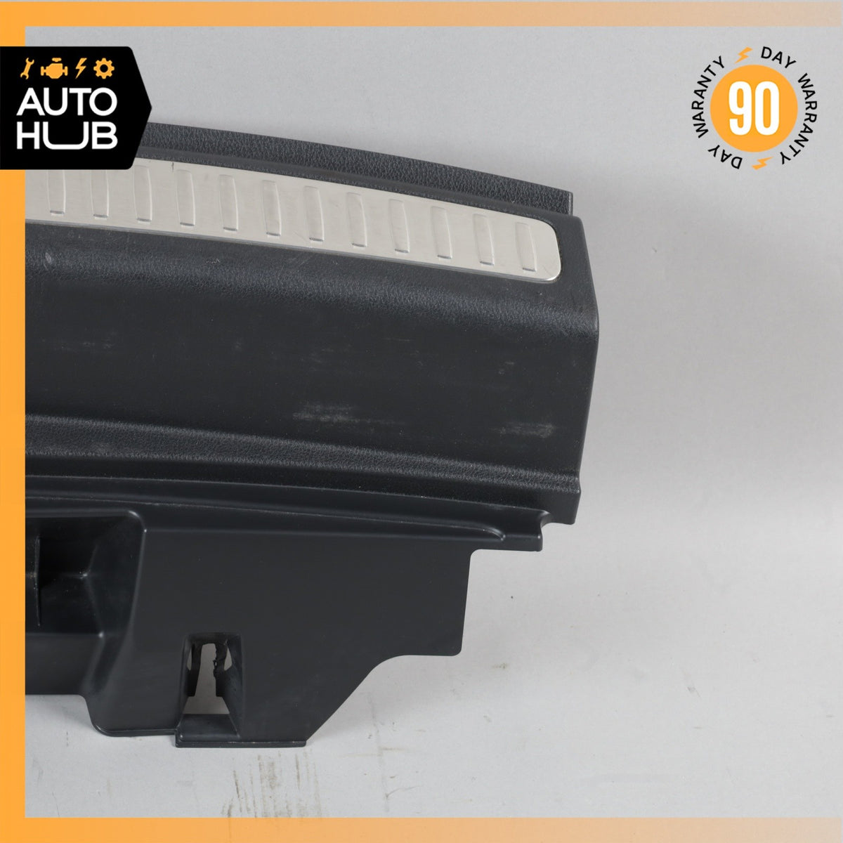 Porsche Macan 95B Trunk Scuff Plate Trim Panel 95B864483F OEM 88k - photo 2