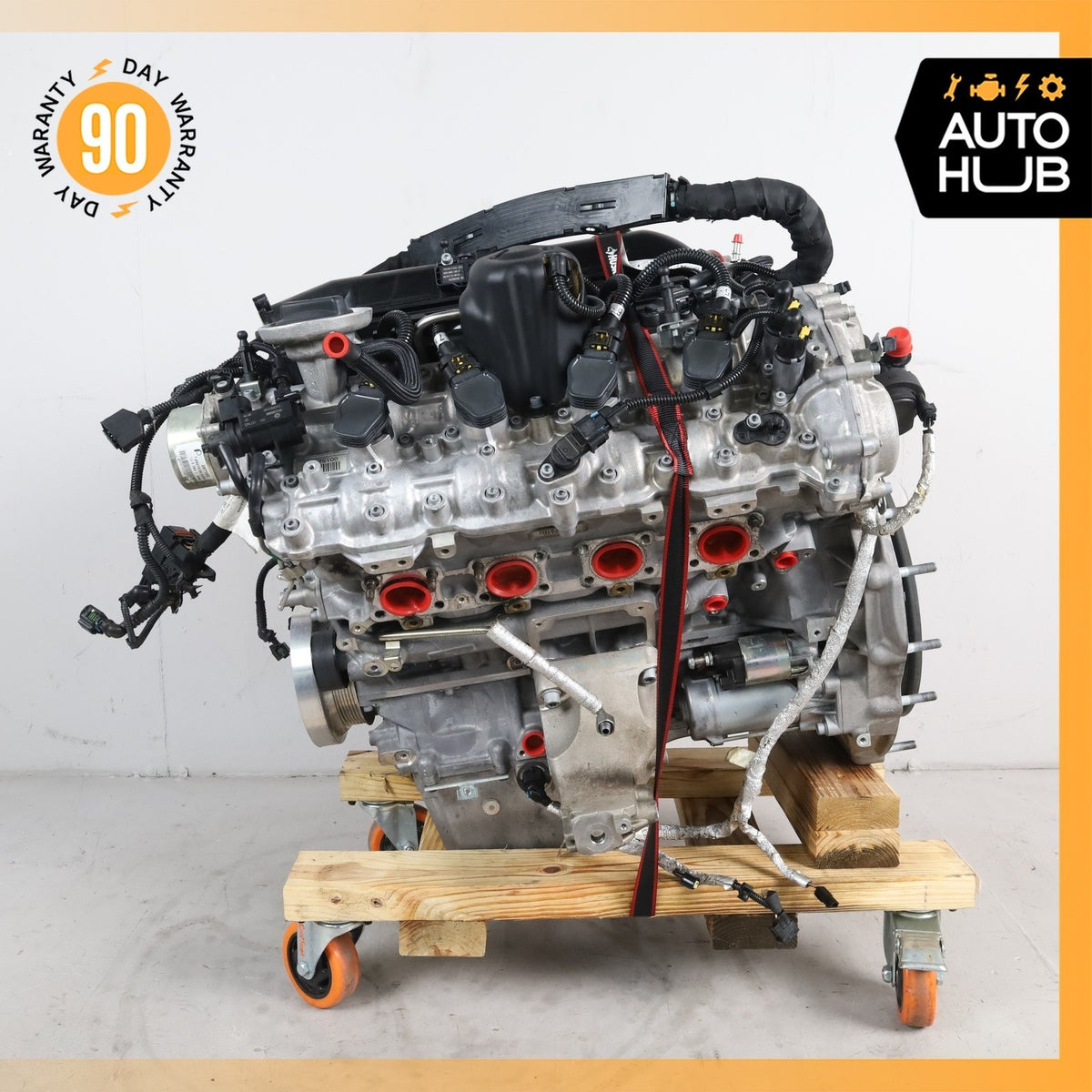 14-20 Maserati Quattroporte M156 GTS F154 3.8L V8 Engine Motor Assembly OEM 90k - photo 9