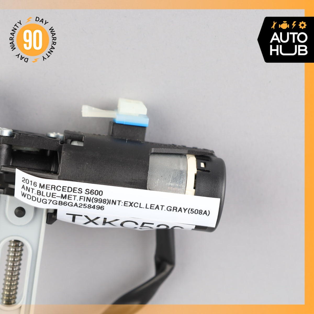 14-20 Mercedes W222 S600 S550 Rear Left or Right Seat Headrest Adjust Motor OEM - photo 3