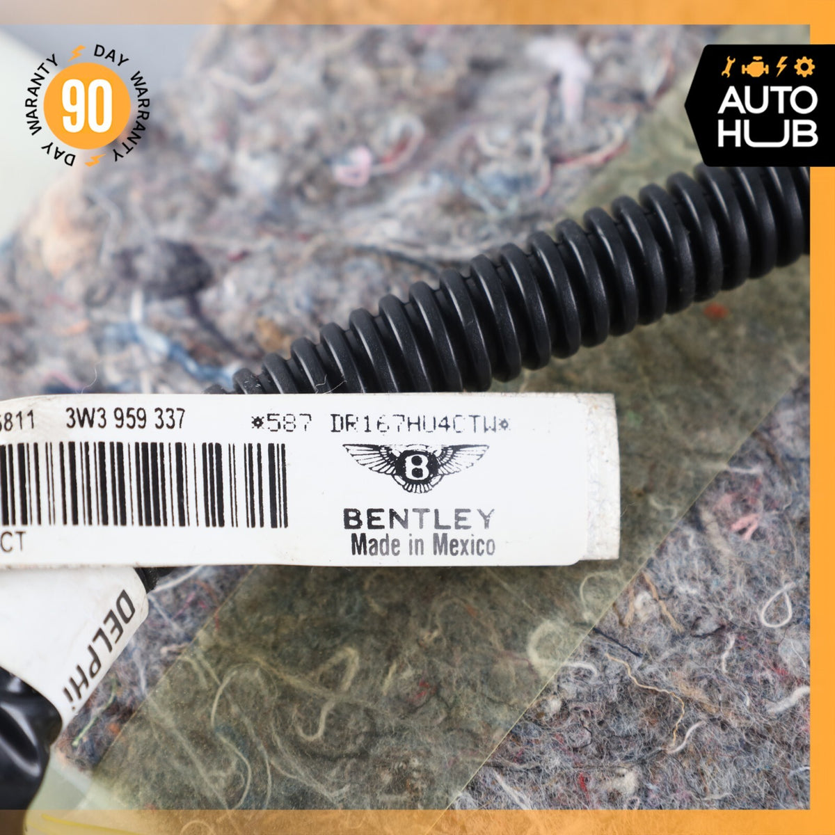 03-11 Bentley Continental GTC GT Seat Occupancy Sensor SRS Mat 3W3959337 OEM 46k - photo 12