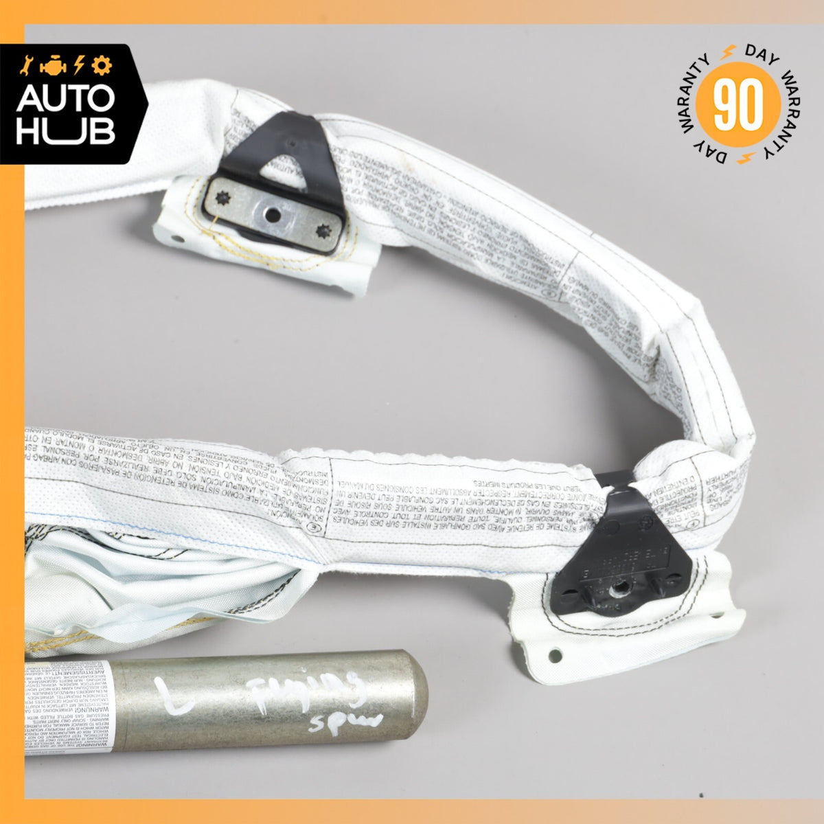 06-13 Bentley Continental Flying Spur Roof Curtain Air Bag Left Side OEM - photo 2
