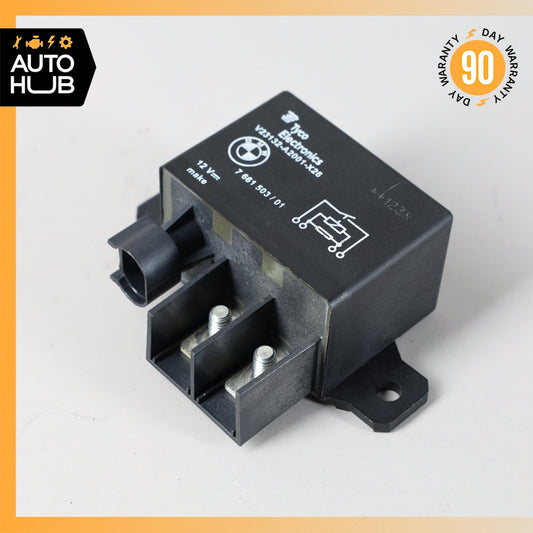 BMW F01 740i 550i Engine Motor Radiator Cooling Fan Relay Module 7661503 OEM - photo 1