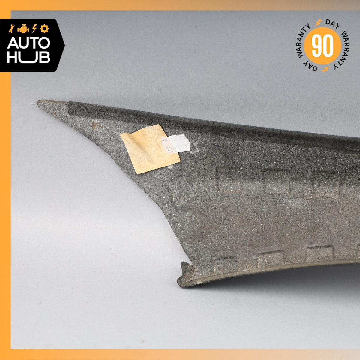 03-12 Mercedes R230 SL55 SL500 Front Left Interior Trim Panel A Pillar Suede OEM - photo 10