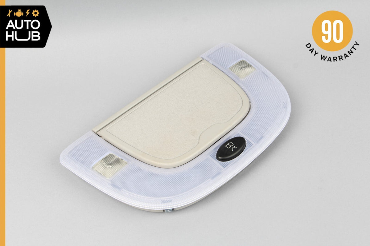 00-06 Mercedes W220 S430 S500 Left or Right Rear Dome Light Mirror Gray OEM - photo 1