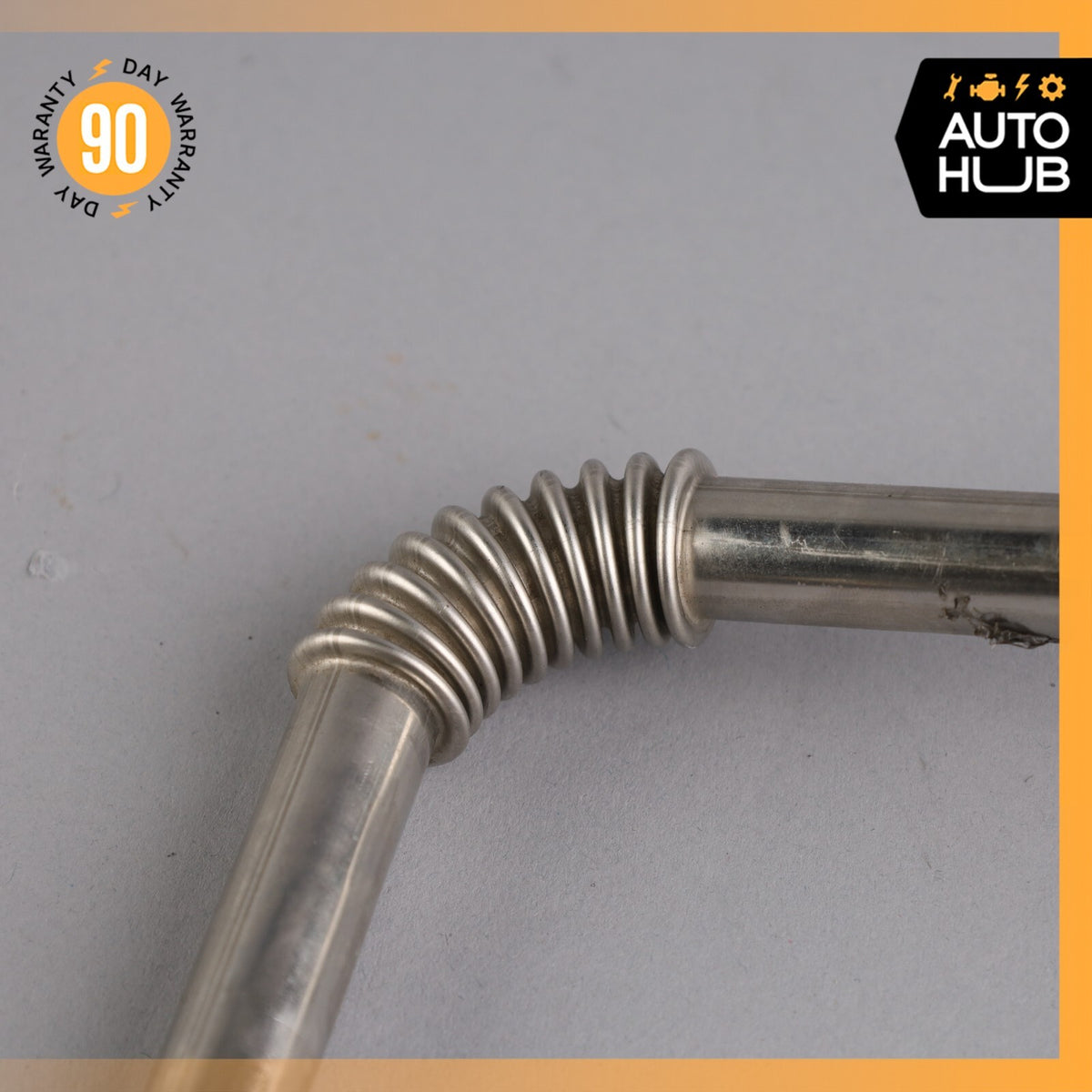 04-19 Maserati Quattroporte M139 Right Air Pump Check Valve EGR Pipe Line 74k - photo 8