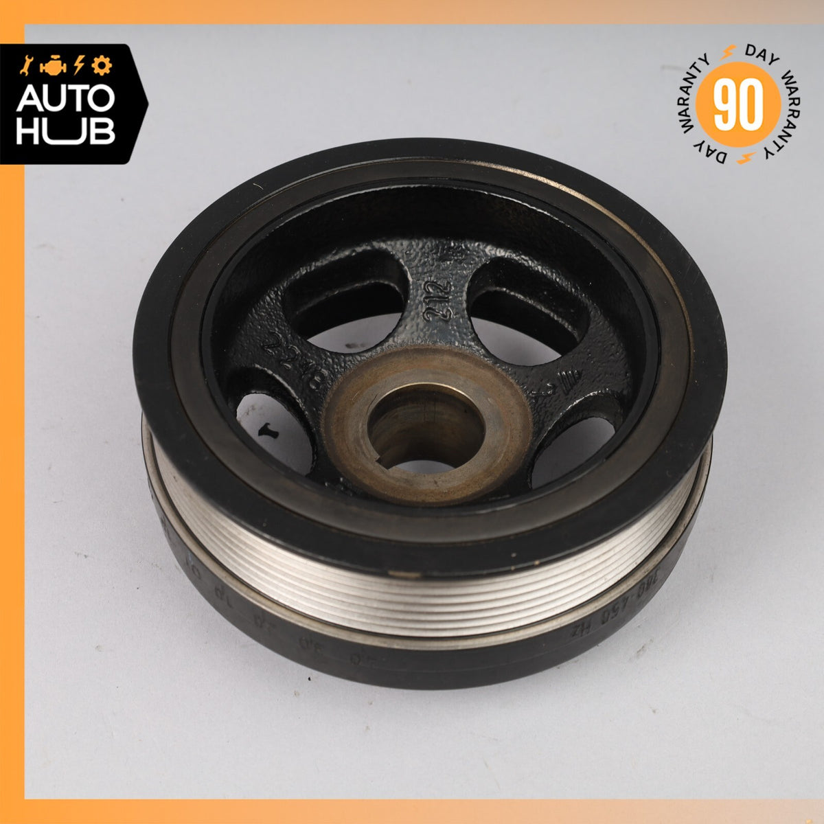 Mercedes W211 E320 BlueTec Diesel Engine Motor Crankshaft Vibration Damper OEM - photo 8
