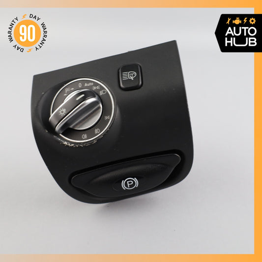 03-12 Mercedes R230 SL500 SL550 SL55 AMG Headlight Control Switch Black OEM - photo 1