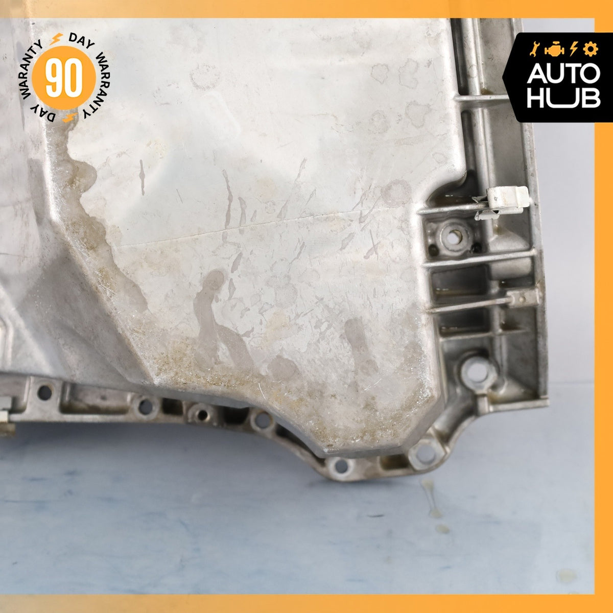 12-15 Mercedes W204 C250 SLK250 M271 1.8L Oil Pan Section 2710141602 OEM - photo 11