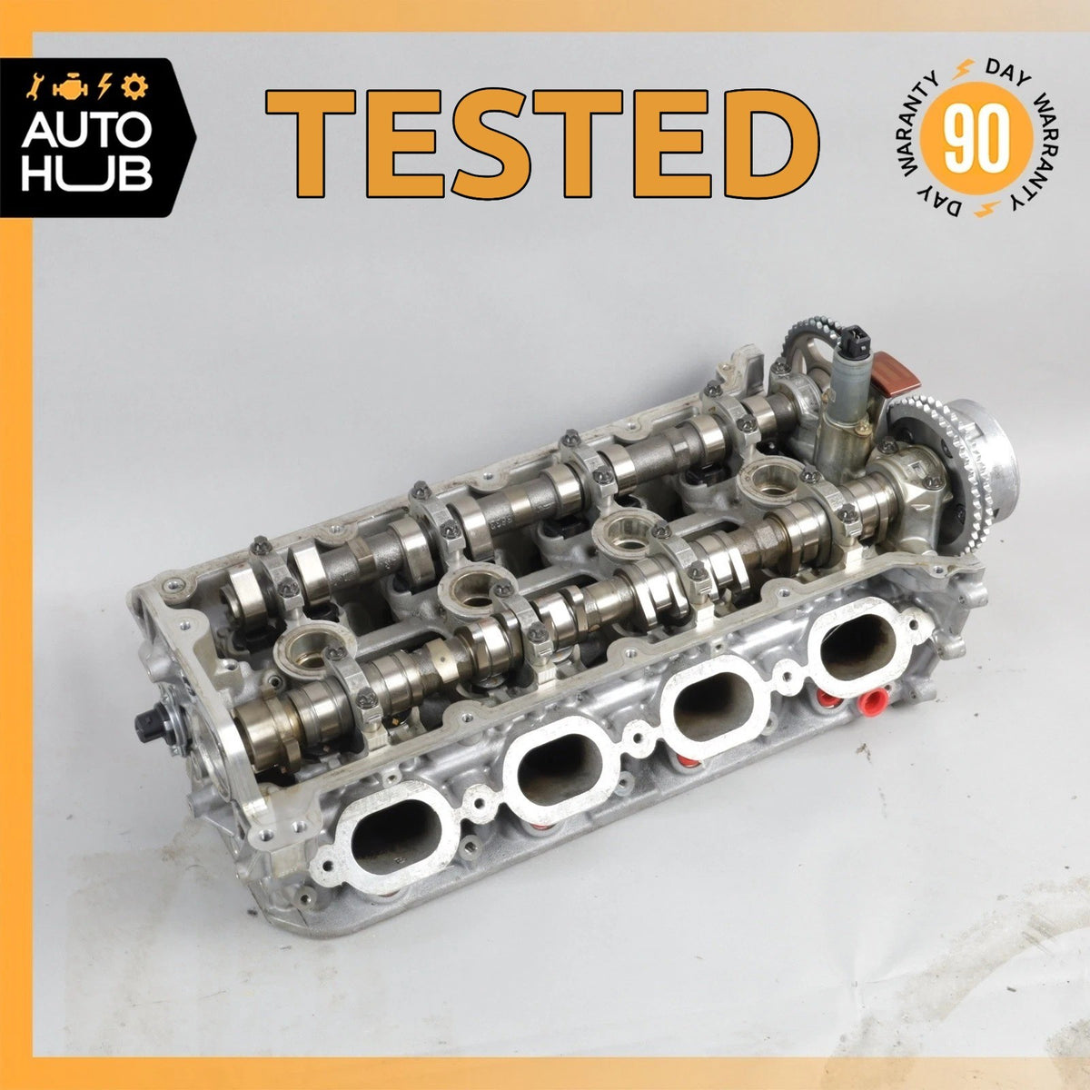 10-18 Porsche Cayenne 958 Panamera 970 Turbo 4.8L Left Side Cylinder Head OEM - photo 1