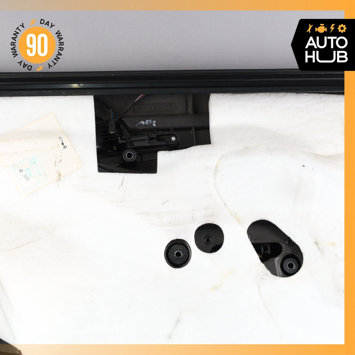 03-06 Porsche Cayenne 955 Front Left Side Interior Door Panel Leather Black OEM - photo 16