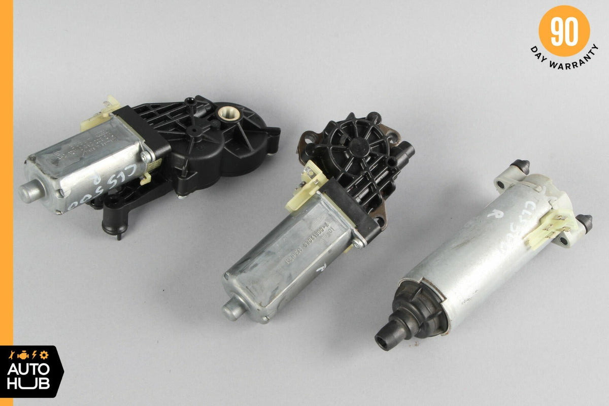 06-11 Mercedes W219 CLS500 CLS55 Front Right Passenger Seat Adjustment Motor Set - photo 1