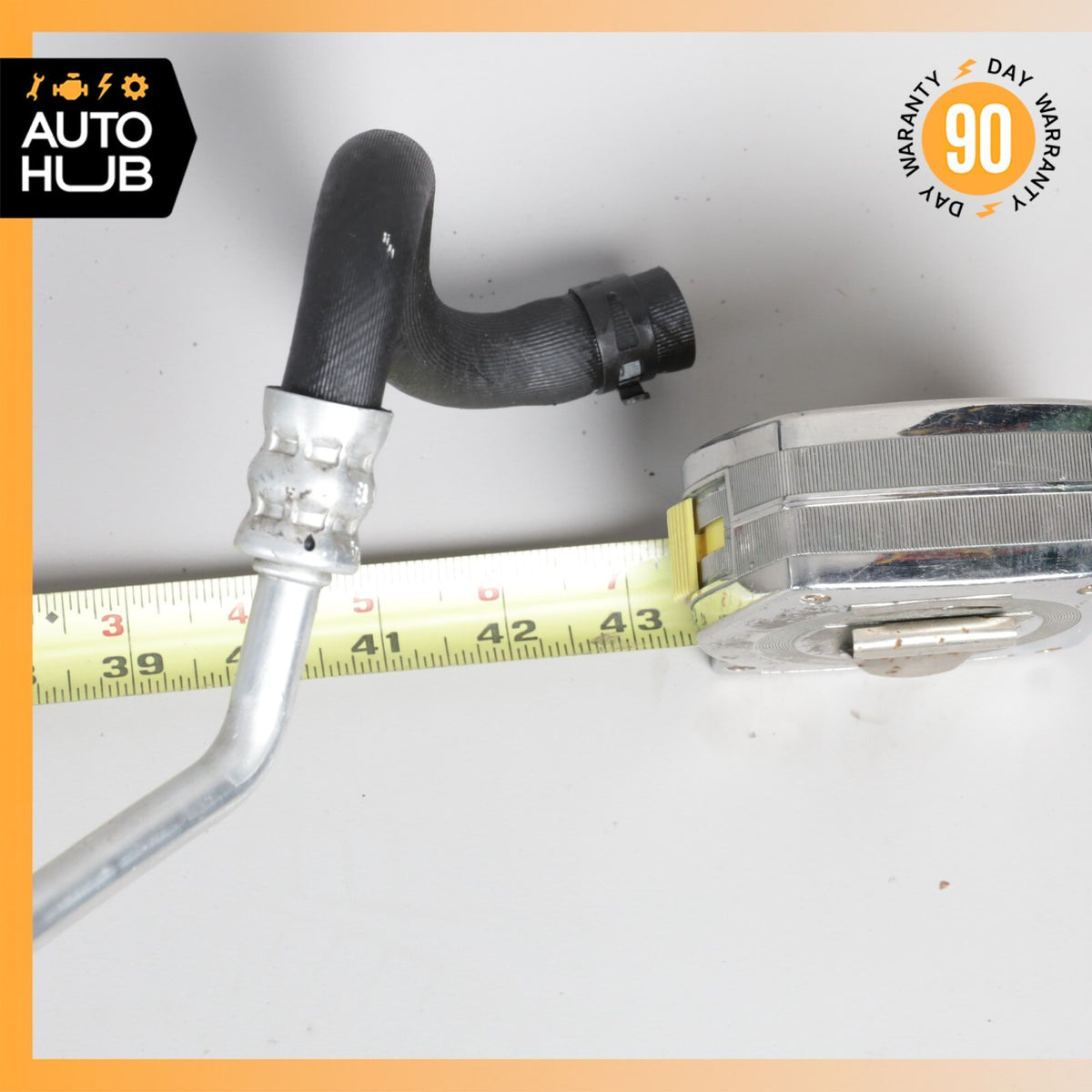 12-16 Porsche Panamera 970 Hybrid S Power Steering Hose Return Pipe Line OEM 70k - photo 9