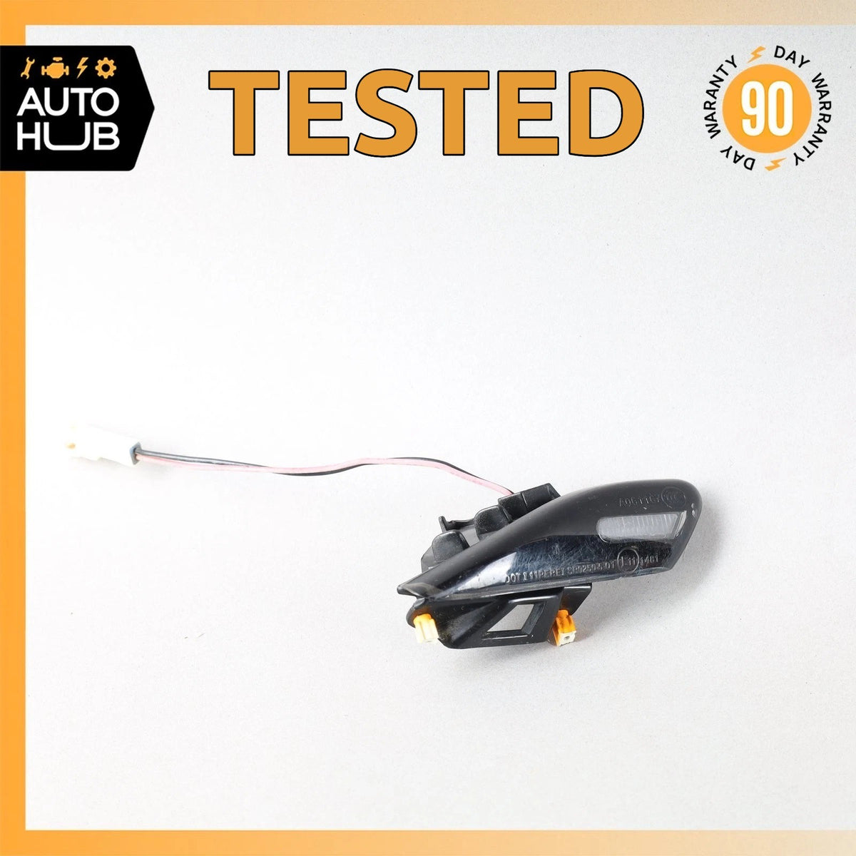 16-20 McLaren 570S 540C 600LT Left Side Mirror Blinker Repeater 11A6480CP OEM - photo 1