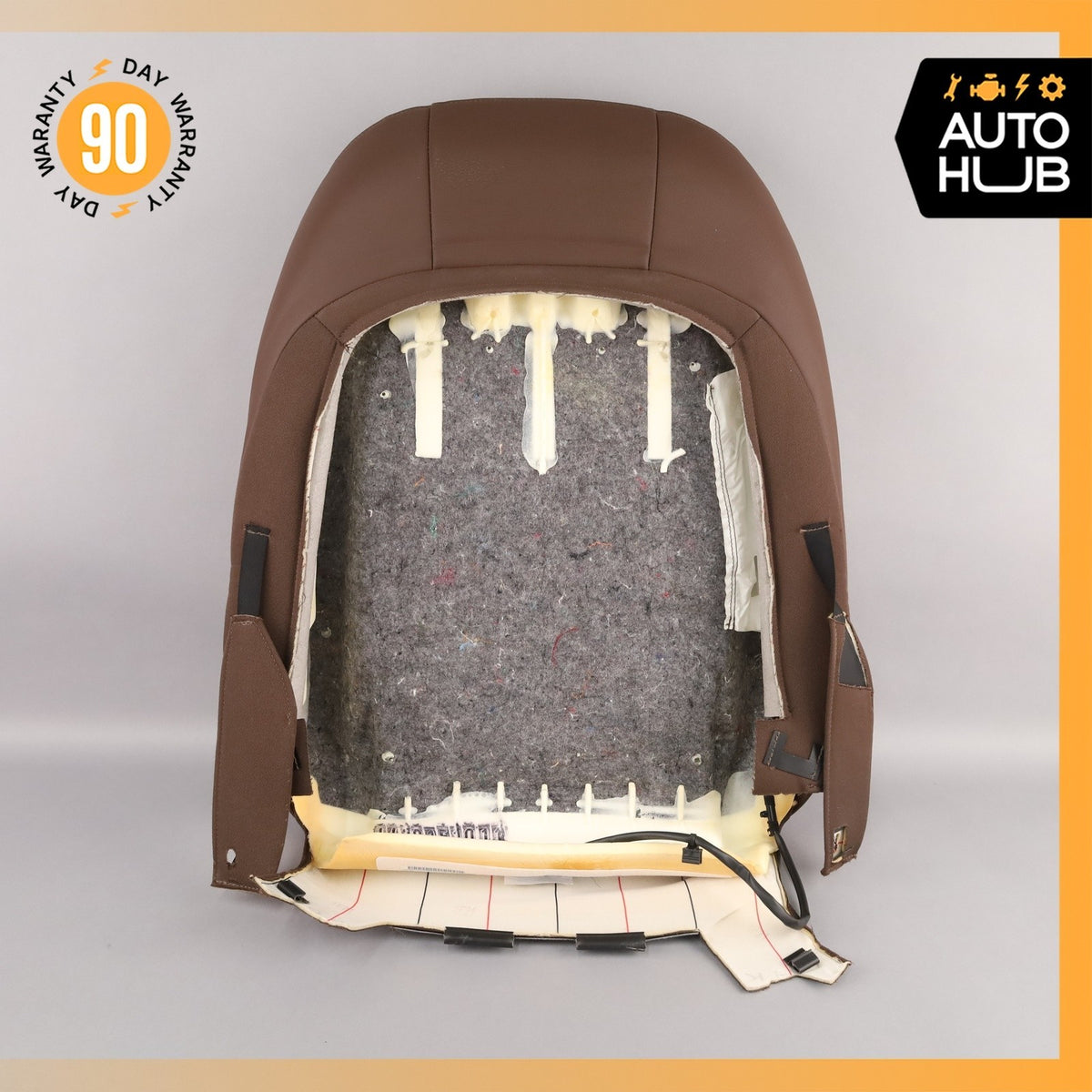 15-20 Audi 8V A3 E-Tron S3 Front Left Side Top Upper Seat Cushion Brown OEM - photo 14