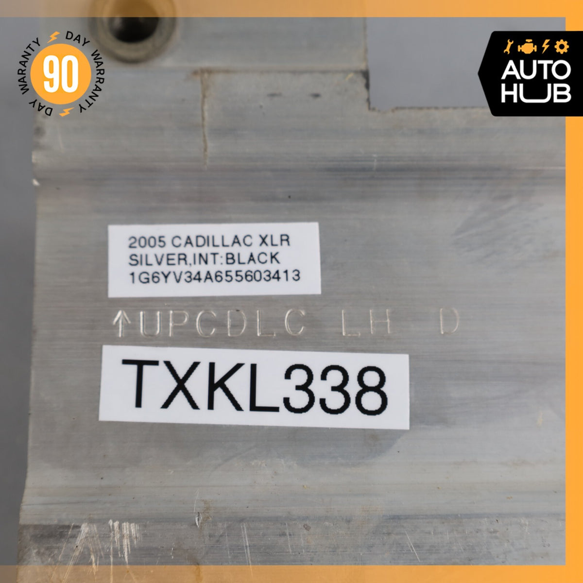 04-09 Cadillac XLR Front Left Side Reinforcement Extension Bar 15889929 OEM - photo 7