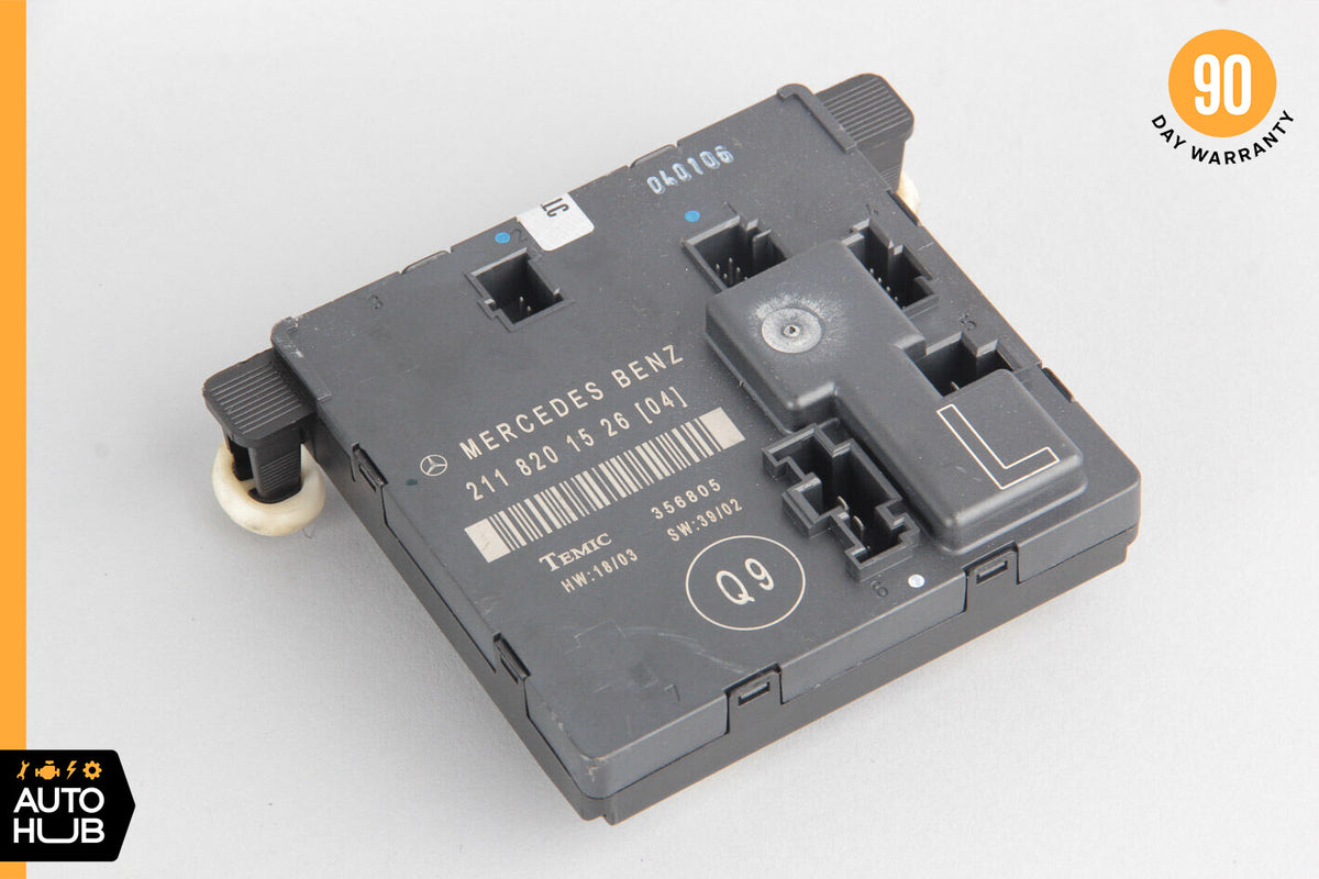 03-06 Mercedes W211 E320 E350 E500 Rear Left Door Control Module 2118201526 OEM - photo 1