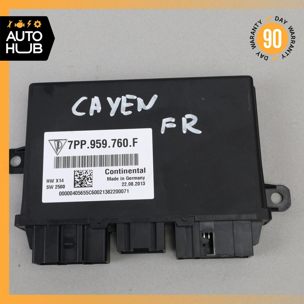 Porsche Cayenne 958 Front Left or Right Seat Control Module Unit 7PP959760F OEM - photo 6