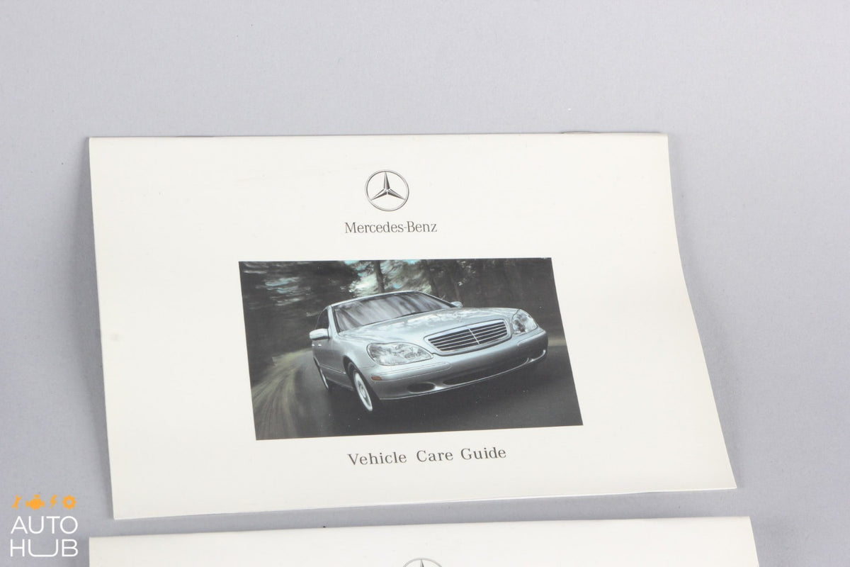 2002 Mercedes-Benz W220 S500 Owner's Operator's Manual Book OEM - photo 5