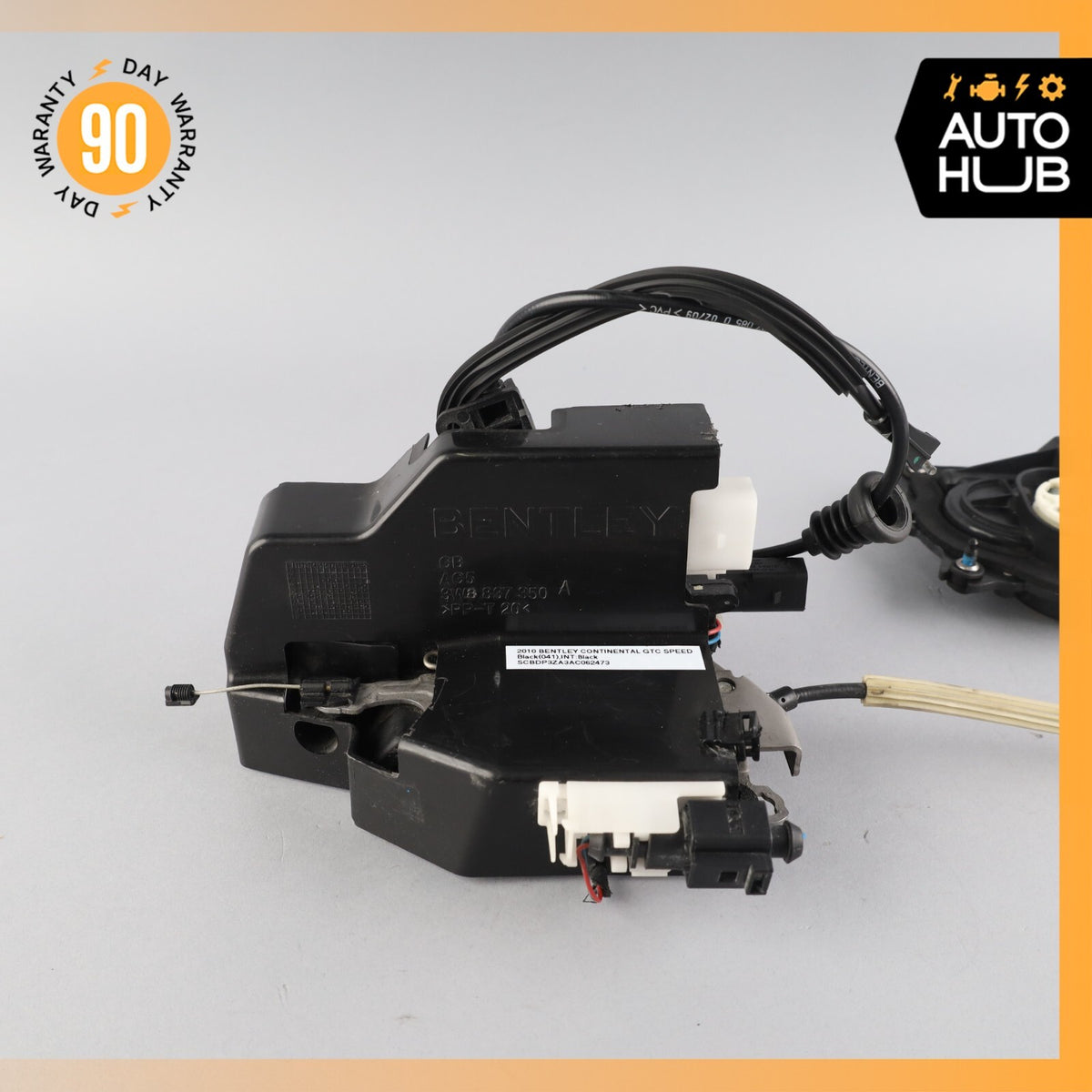 Bentley Continental GTC Speed Right Door Lock Latch Actuator Keyless Go OEM 83k - photo 2