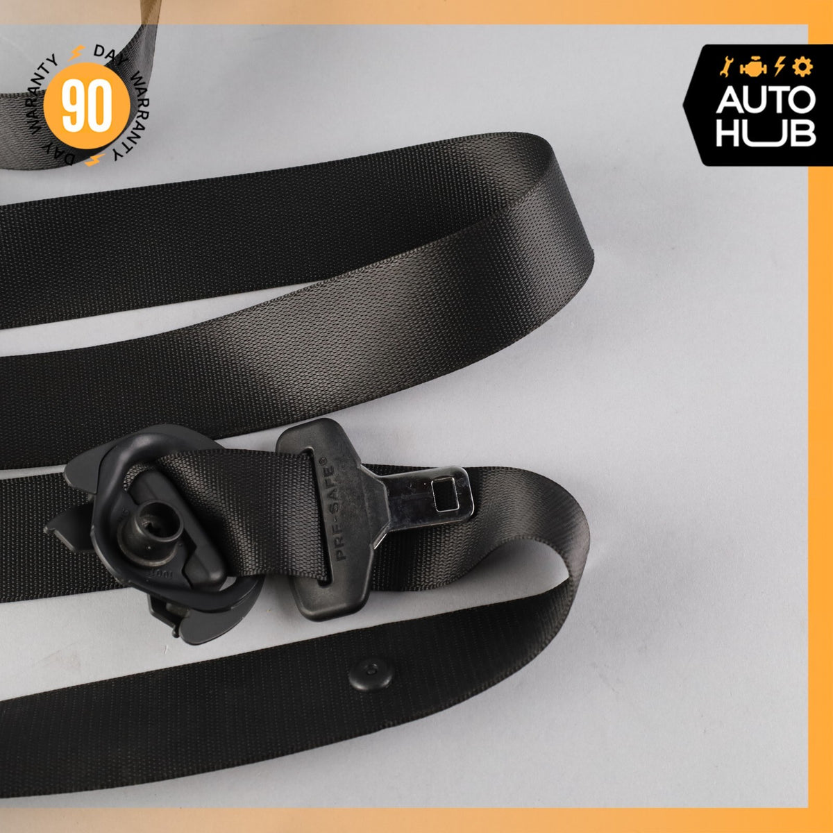 10-13 Mercedes W221 S400 S63 AMG Seat Belt Front Right Passenger Side Black OEM - photo 4