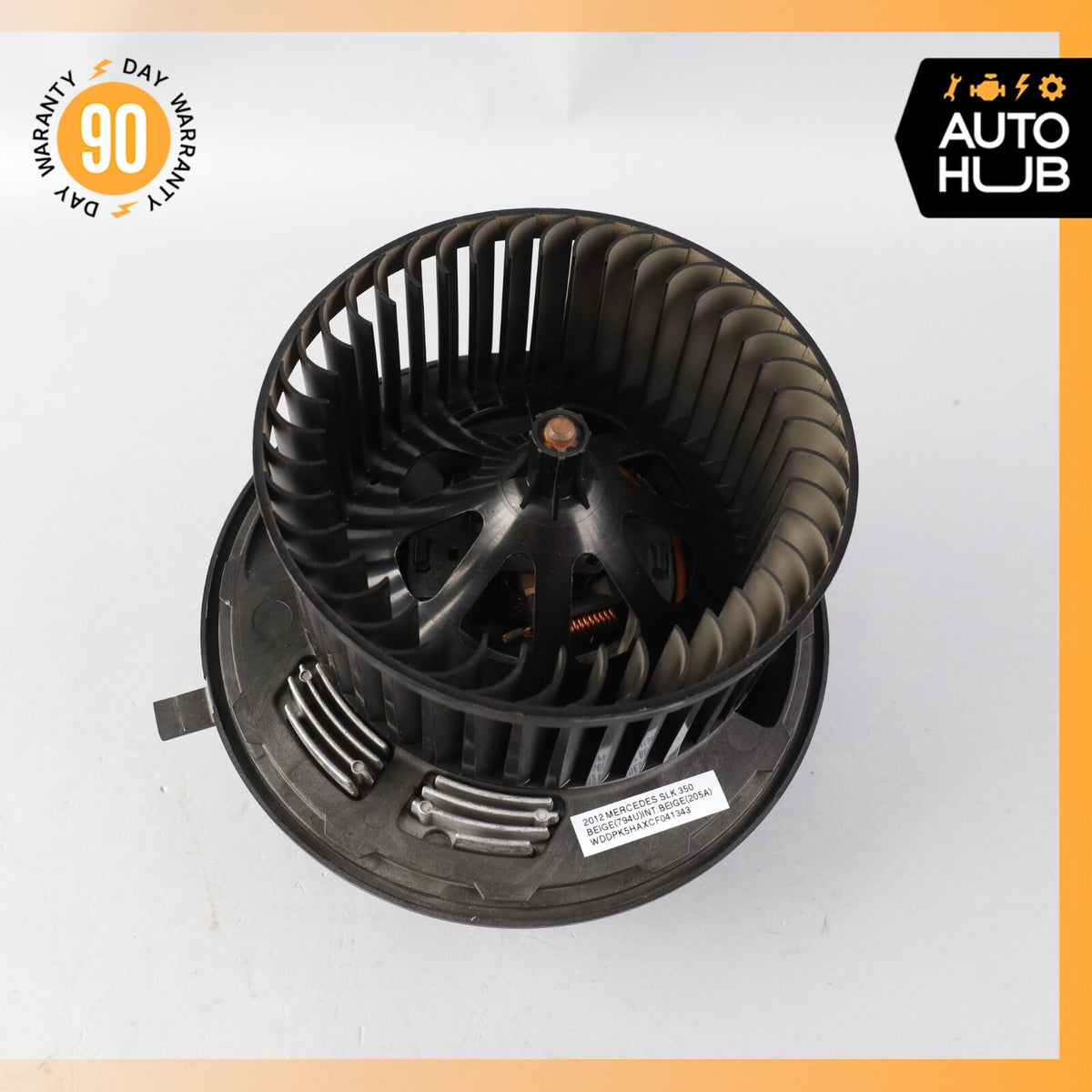 Mercedes R172 SLK350 SLK250 A/C AC Air Heater Blower Motor OEM w/ Resistor 30k - photo 6
