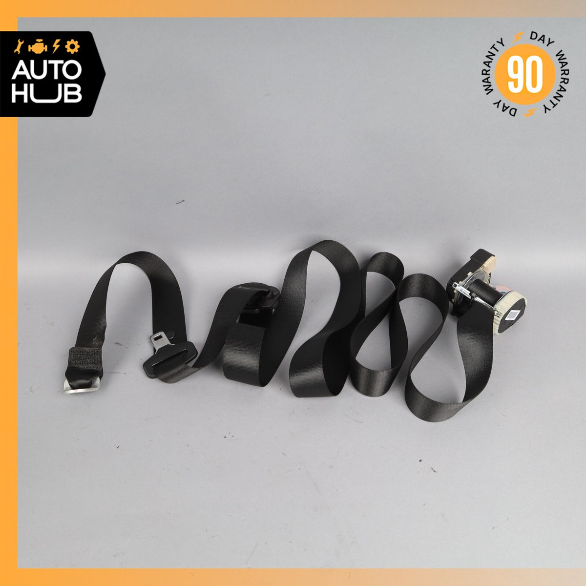 10-12 Land Rover Range Rover L322 Rear Left Side Seat Belt Seatbelt OEM 88k - photo 1