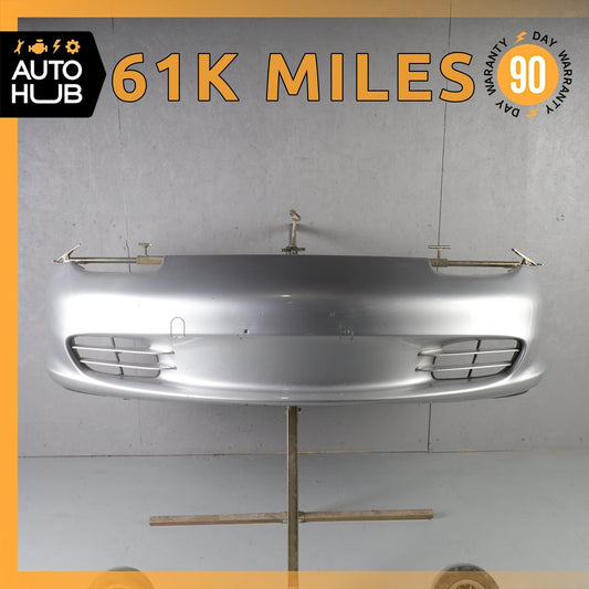 03-04 Porsche Boxster 986 Front Bumper Cover Assembly Silver OEM 61k - photo 1