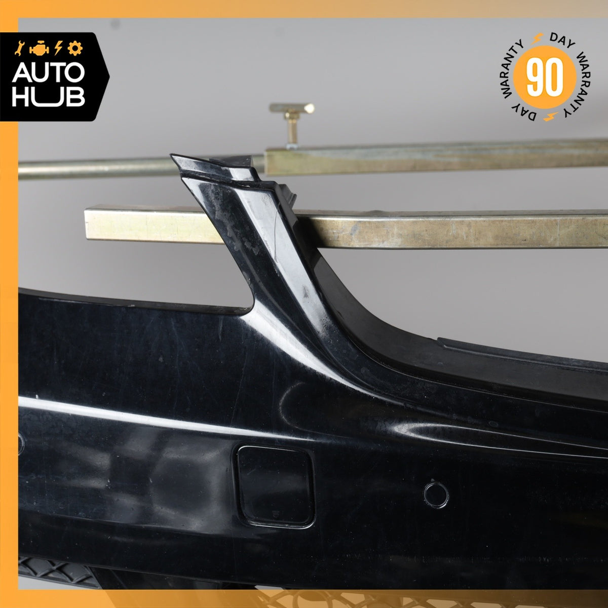 10-13 Mercedes W221 S400 S550 Base Front Bumper Cover Assembly Black OEM - photo 7