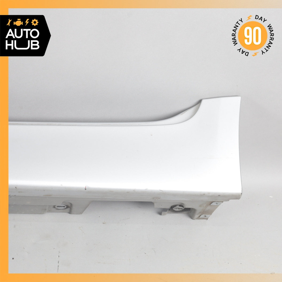 11-16 BMW F10 528i 550i Left Driver Side Rocker Panel Side Skirt Silver OEM - photo 2