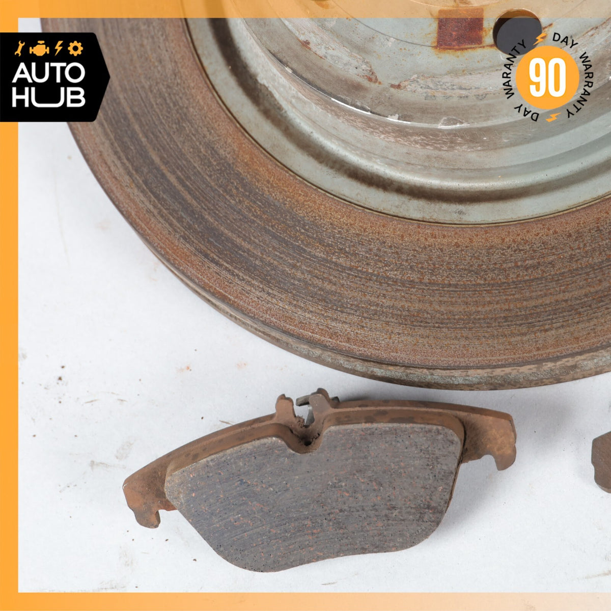 08-17 Mercedes W207 E350 E400 C350 Rear Brake Rotor Left and Right Set OEM - photo 9