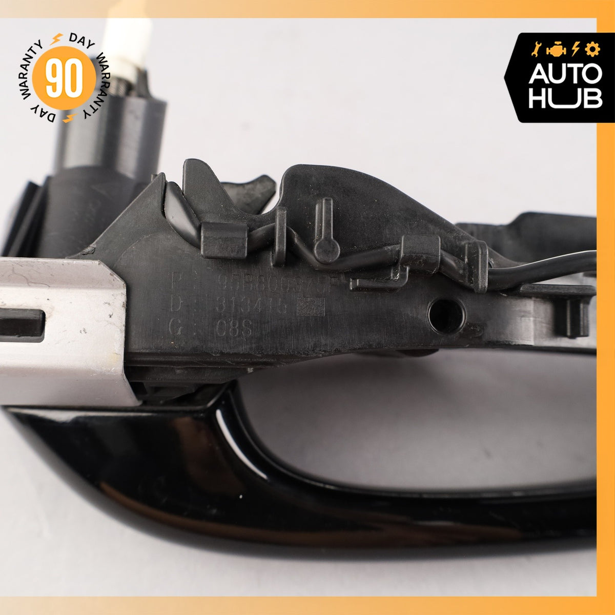 15-18 Porsche Macan 95B Front Left Exterior Door Handle Black 95B837291 OEM 74k - photo 12
