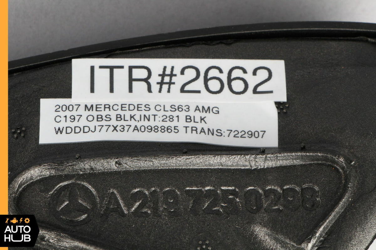 06-11 Mercedes W219 CLS550 CLS350 Front Right Door Tweeter Speaker Black OEM - photo 7