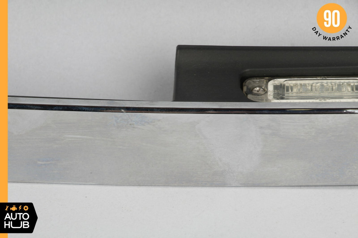 06-13 Mercedes W251 R350 R500 Rear Trunk Tailgate Handle Trim Cover Chrome OEM - photo 4