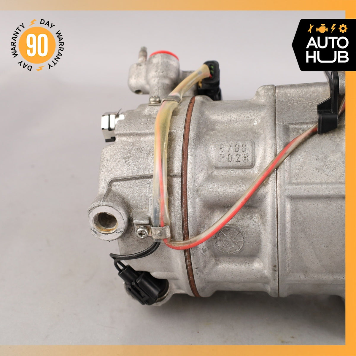 14-23 Jaguar X152 F-Type AC Air Conditioning Compressor Clutch OEM 79k - photo 8