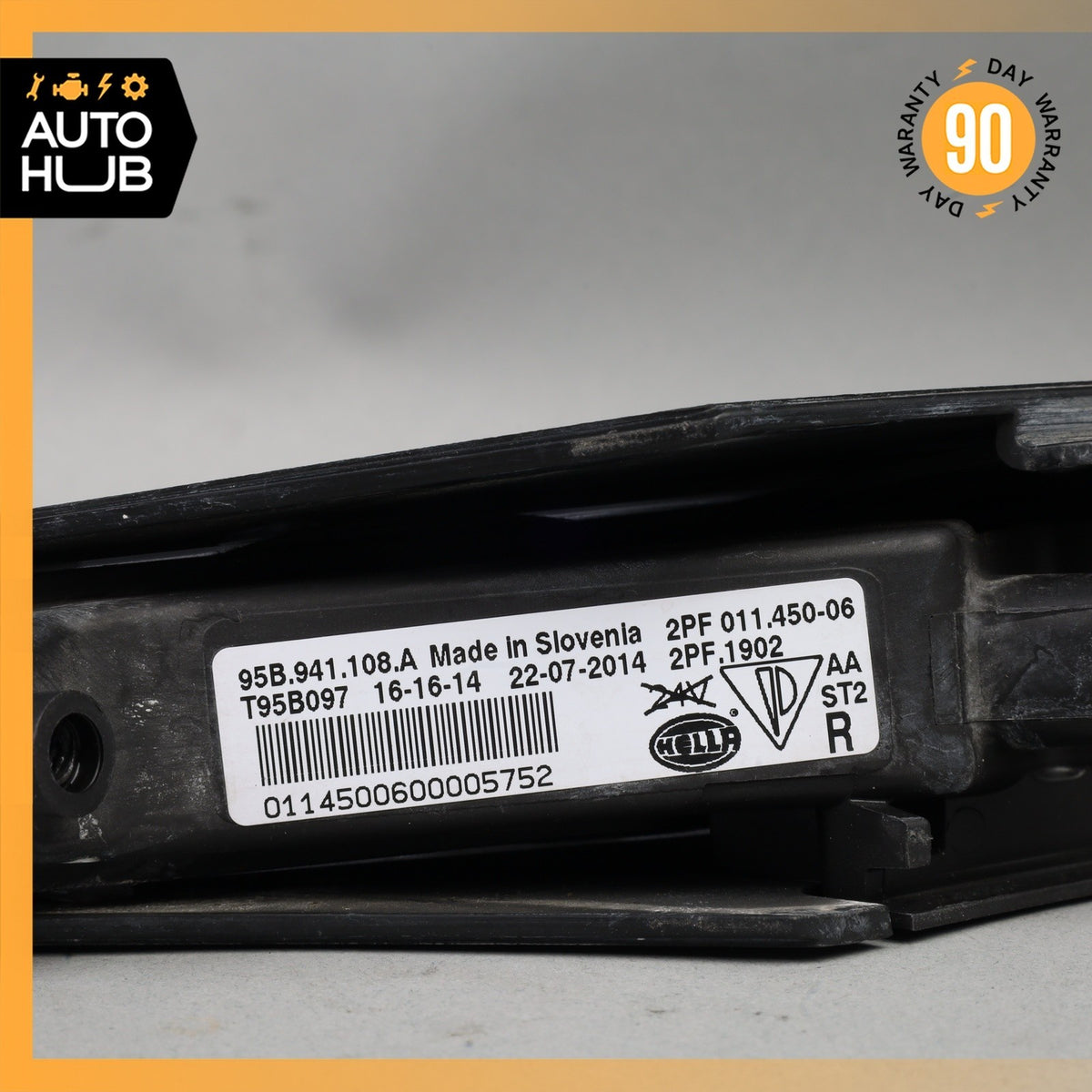 15-18 Porsche Macan Turbo 95B Right LED Daytime Running Light Fog Lamp Set OEM - photo 11