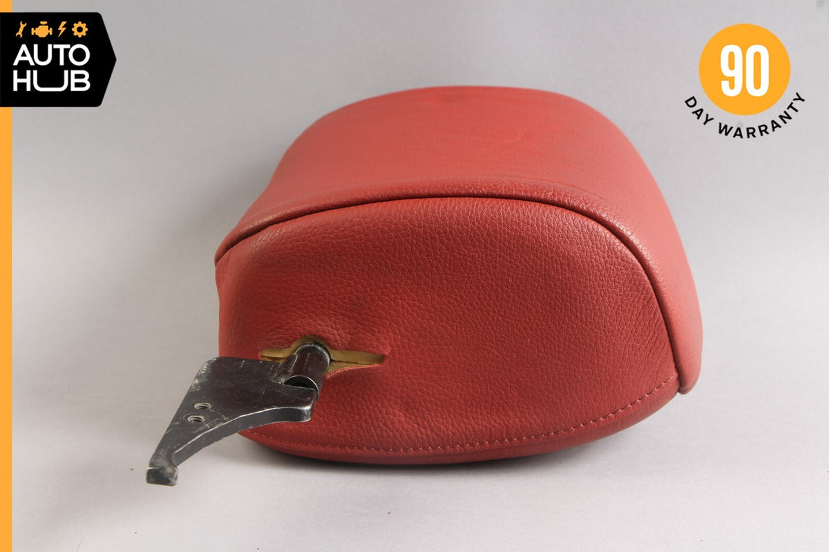 07-10 BMW E93 335i Convertible Front Left Side Seat Headrest Coral Red OEM - photo 7