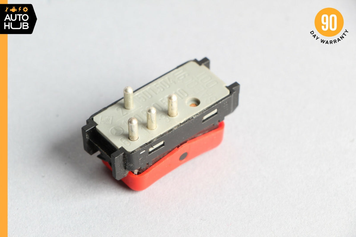 90-95 Mercedes R129 SL500 300SL S500 Hazard Warning Light Switch Button OEM - photo 7