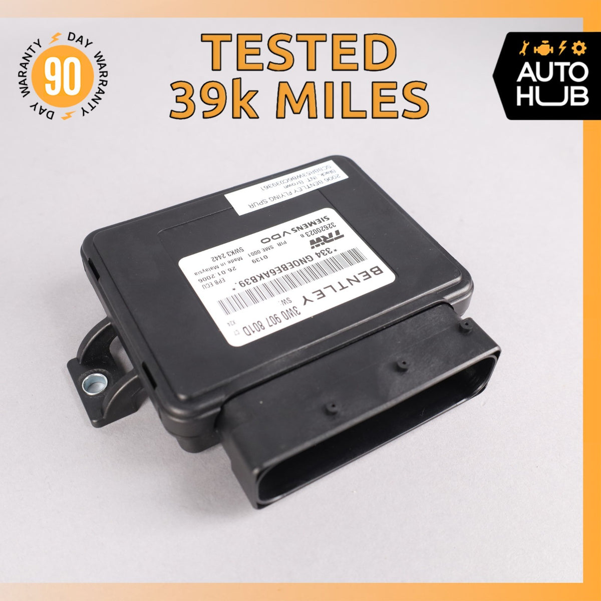 Bentley Continental Flying Spur Electronic Parking Brake Control Module OEM 39k - photo 1