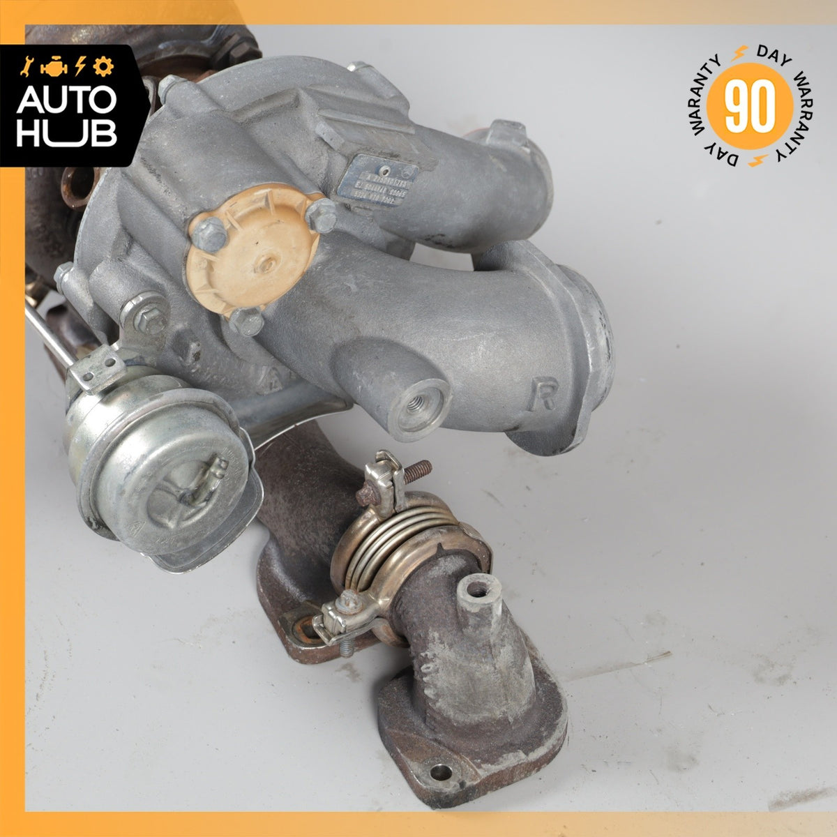 03-17 Mercedes W221 S600 SL600 M275 Turbocharger Turbo Manifold Right Side OEM - photo 12