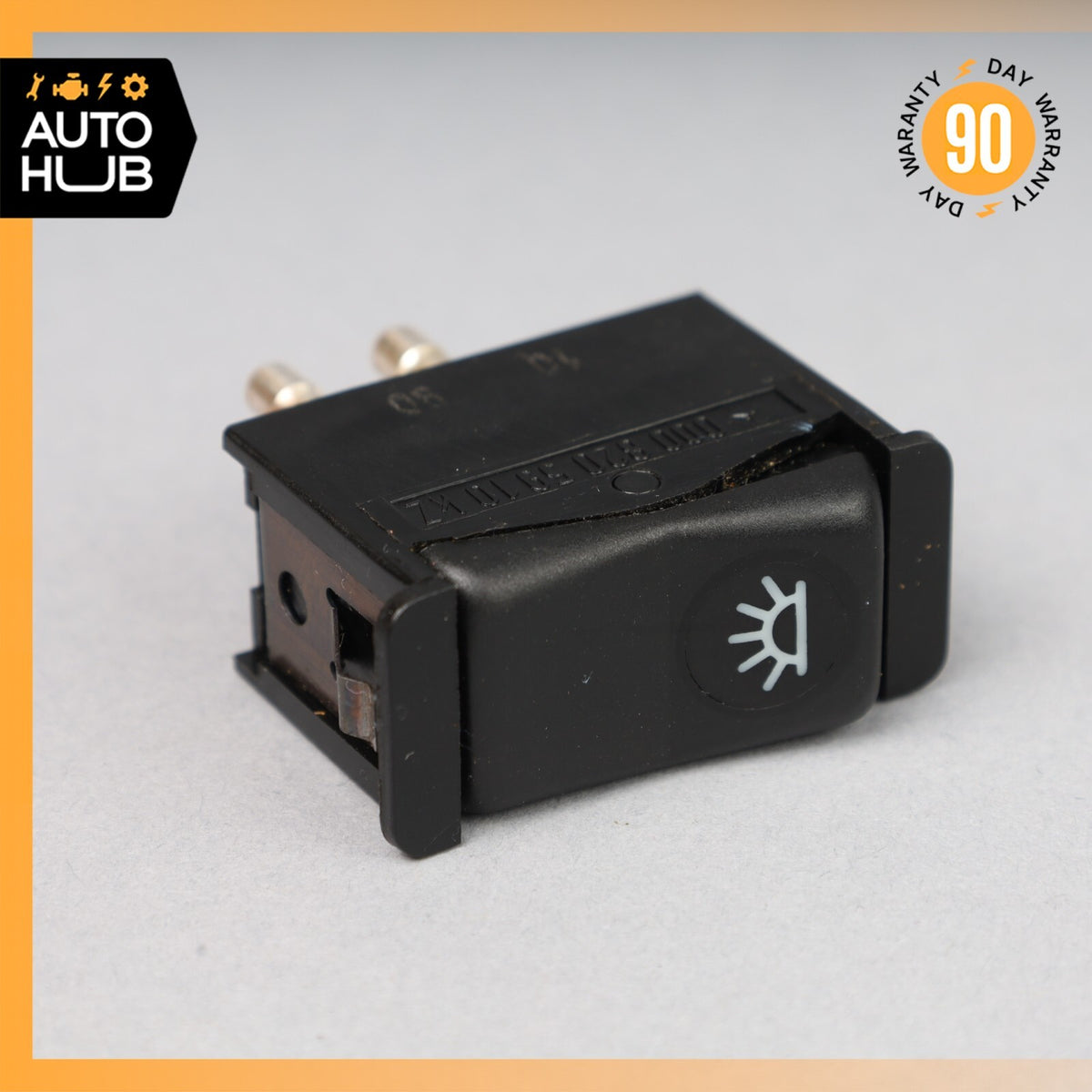 81-91 Mercedes W126 420SEL 300TD Interior Light Switch Button OEM - photo 3