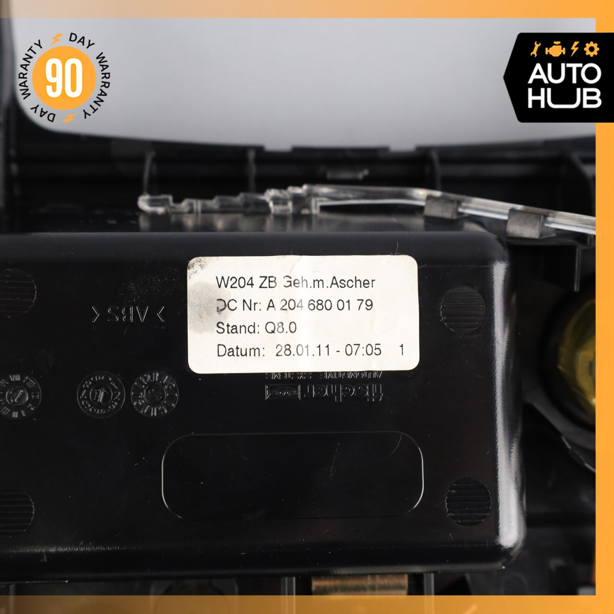08-17 Mercedes W204 C350 C250 Center Console Ashtray Ash Tray Compartment OEM - photo 10