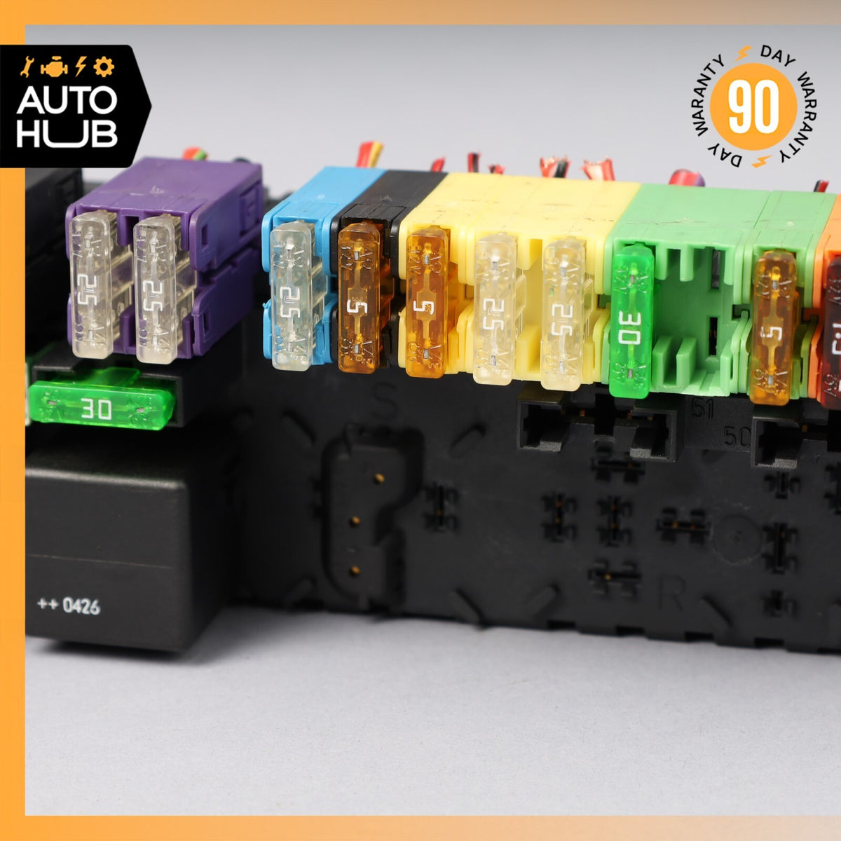 03-12 Mercedes R230 SL500 SL55 AMG SL550 Rear SAM Fuse Box Relay Module OEM - photo 4