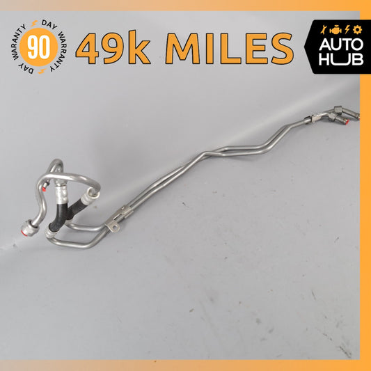 13-14 Bentley Continental GTC GT Front Differential Oil Cooler Line OEM 49k - photo 1
