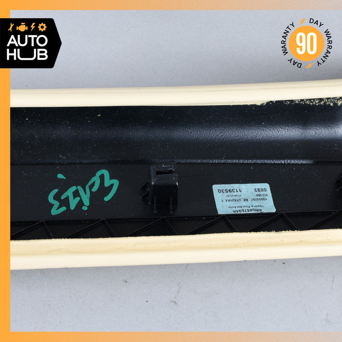 Bentley Flying Spur Sedan Front Right Interior Trim Panel A Pillar OEM - photo 10