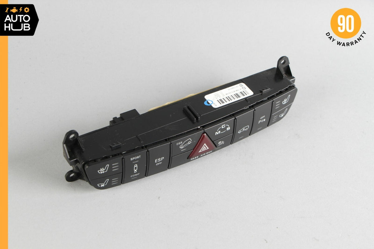 07-11 Mercedes W164 ML63 AMG Center Console Control Switch Panel 1648700358 OEM - photo 4